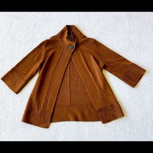 Patagonia Lambswool 3/4 Sleeve Open Front Cardigan